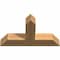 Ekena Millwork Portland Timber Gable Bracket, Western Red Cedar, 36"W x 21"H x 5 1/2"D x 5 1/2"F, 14/12 Pitch GBW036X21X0606POR00SWR - alternate 4